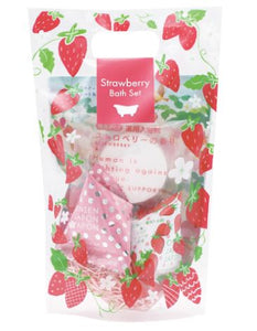 CHARLEY 草莓入浴劑禮物套裝(4個入)